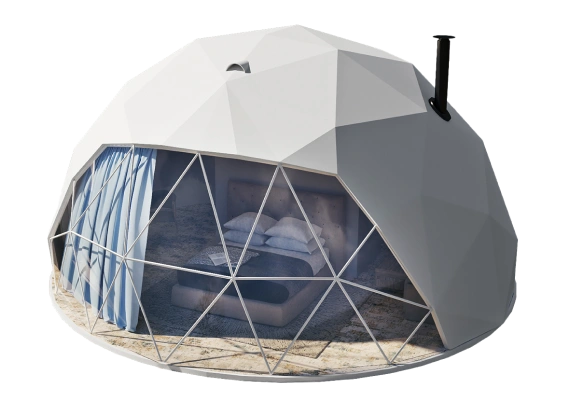 Inflatable dome model